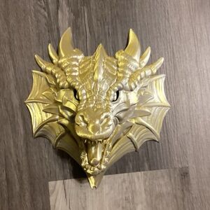 Gold Dragon Wall Decor